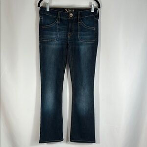 Mavi Romy Dark Wash Blue Bootcut Jeans 27/34